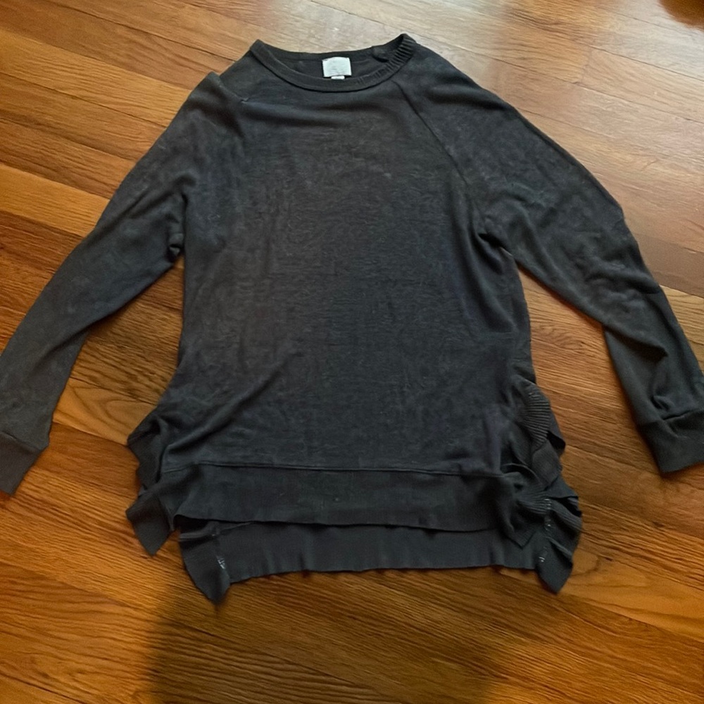 Anthropologie Scalloped Sweater